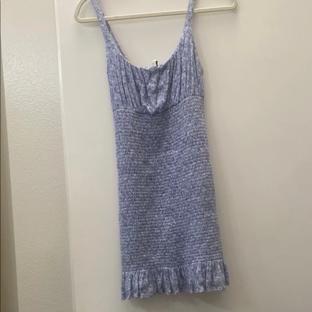 Abercrombie Floral Blue Dress - Picture 4 of 6